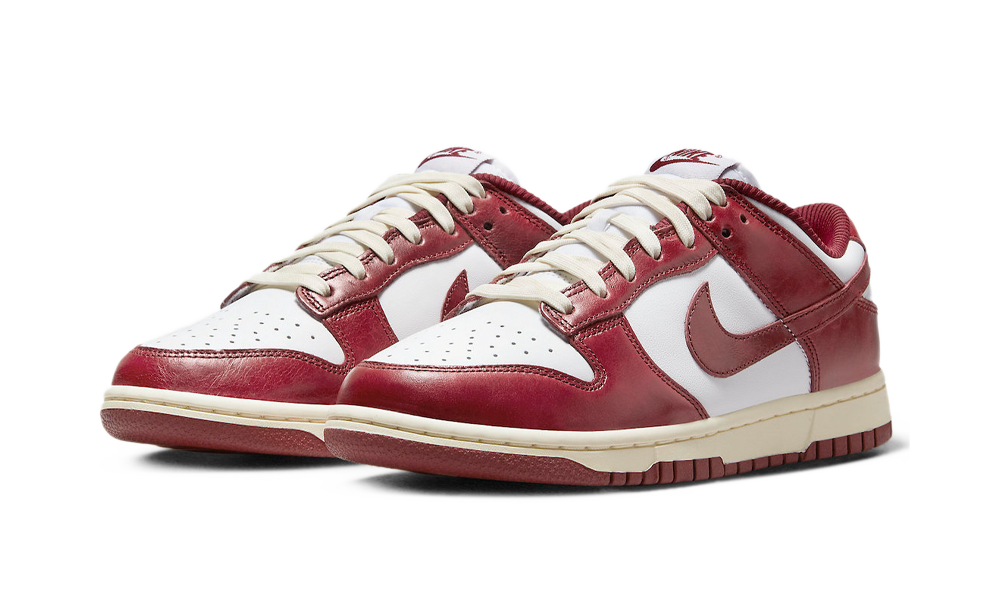 Nike Dunk Low PRM Vintage Team Red (W)
