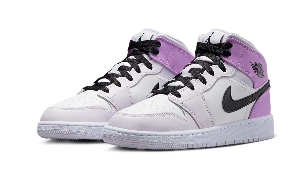 Air Jordan 1 Mid Barely Grape (GS)