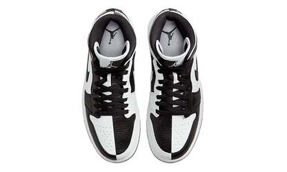 Air Jordan 1 Mid Split Black White (W)