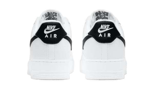 Nike Air Force 1 Low '07 White Black Pebbled Leather