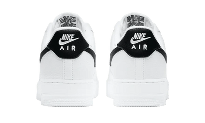 Nike Air Force 1 Low '07 White Black Pebbled Leather