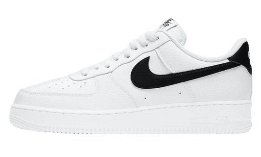 Nike Air Force 1 Low '07 White Black Pebbled Leather