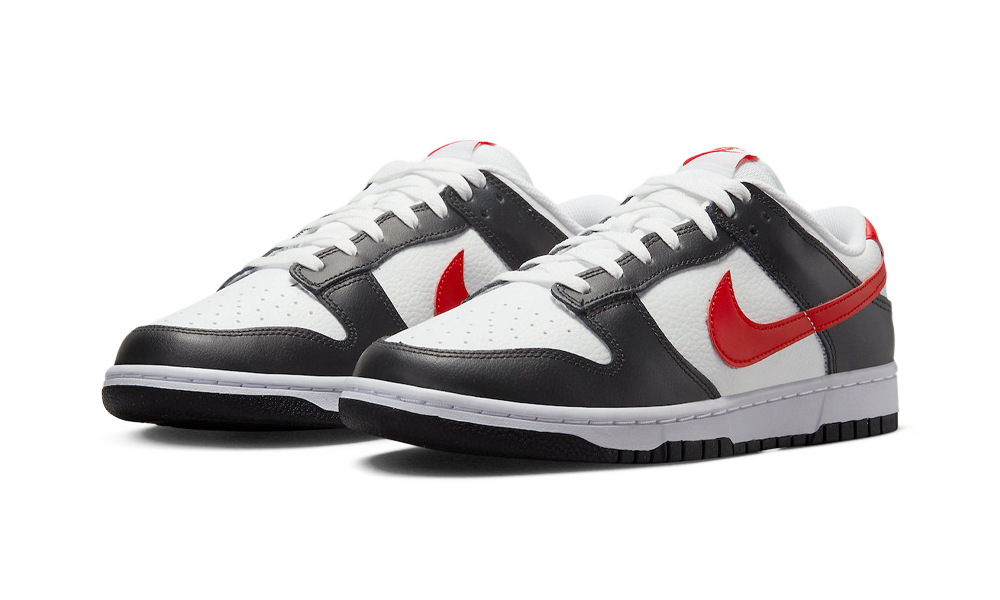 Nike Dunk Low Retro Red Swoosh Panda