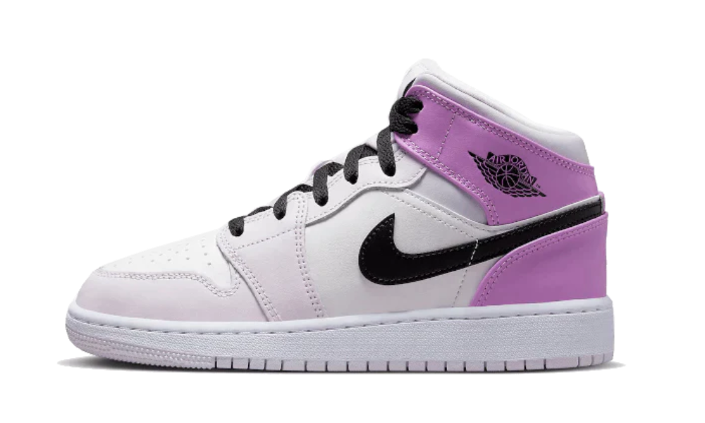 Air Jordan 1 Mid Barely Grape (GS)