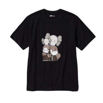 KAWS x Uniqlo UT Short Sleeve Graphic T-shirt Black (Asia Sizing)