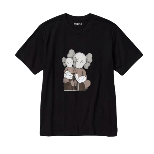 KAWS x Uniqlo UT Short Sleeve Graphic T-shirt Black (Asia Sizing)