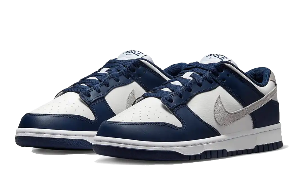 Nike Dunk Low Summit White Midnight Navy