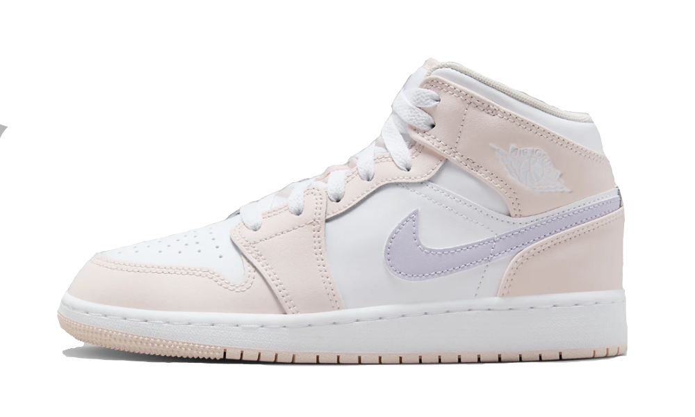 Air Jordan 1 Mid Pink Wash (GS)