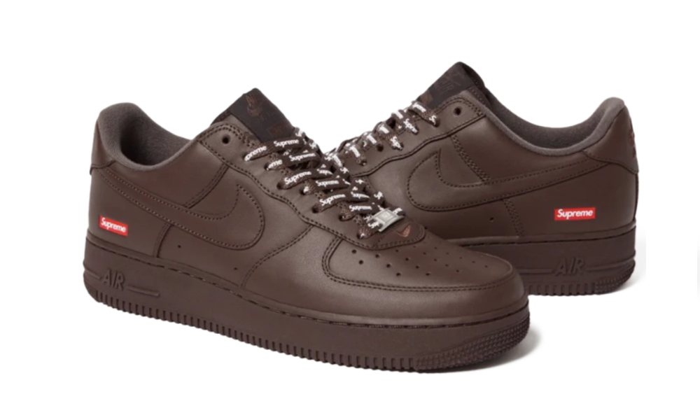 Nike Air Force 1 Low Supreme Barroc Brown