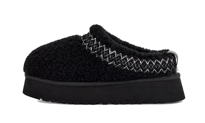 UGG Tazz Slipper Heritage Braid Black (W)